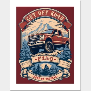 Retro Off Road Posters and Art